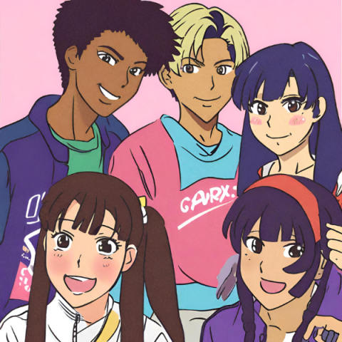 Teen Anime Club Logo