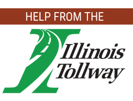 Help from the Illinois Tollway Logo