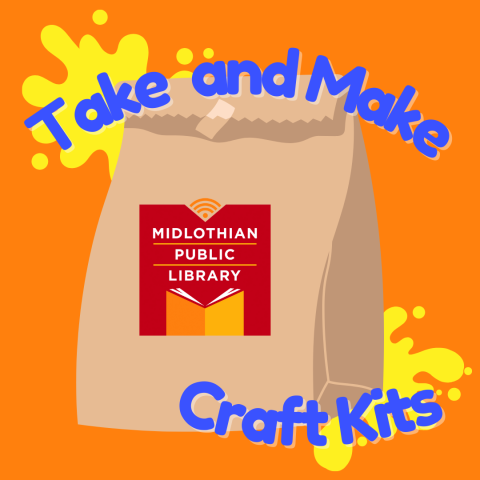 Brown bag craft kit with MPL logo