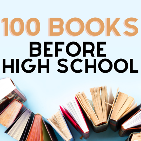 100 Books Before High School Logo