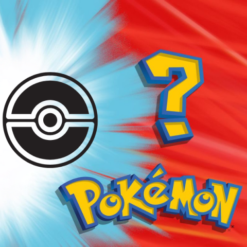 Pokeball with question mark over Pokemon