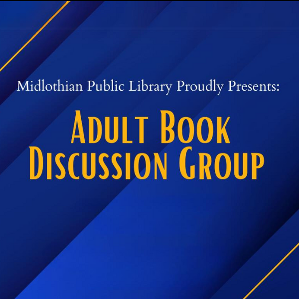 Adult Book Discussion Group Logo