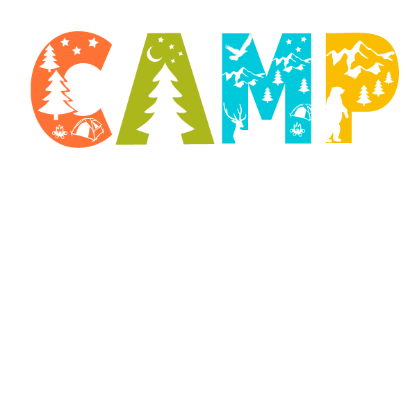 Word camp with illustrations